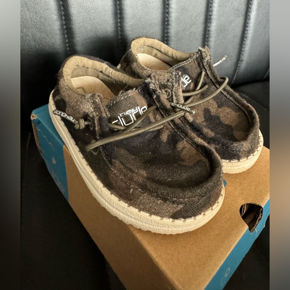 Hey Dude Wally Camo Toddler 6